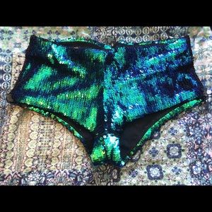 New Mermaid Sequin Shorts